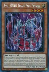 Evil HERO Dead-End Prison - SUDA-EN002 - Quarter Century Secret Rare - 1st Edition